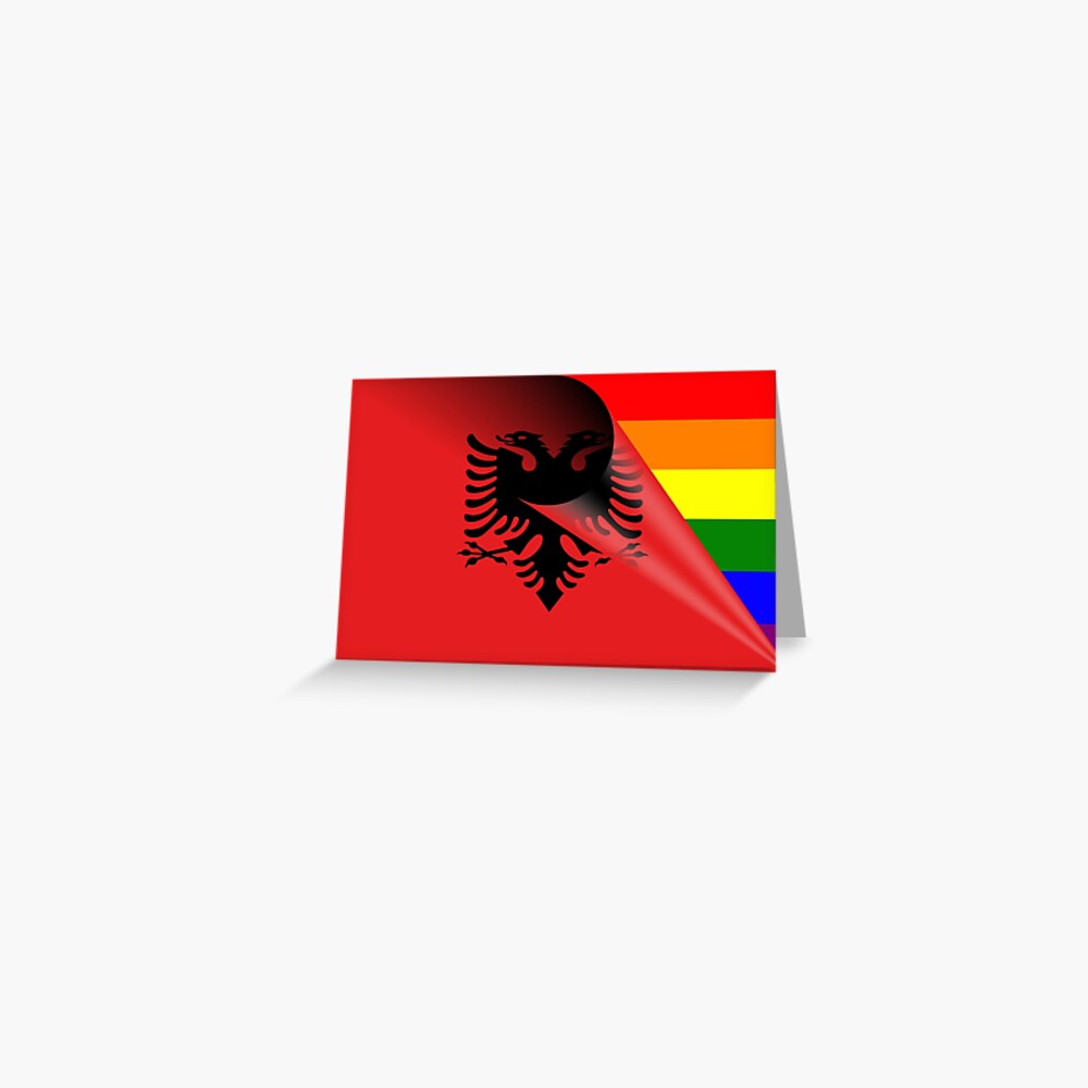 Detail Albanien Flagge Nomer 20