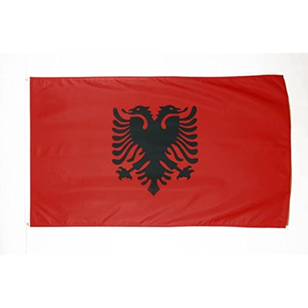 Detail Albanien Flagge Nomer 9