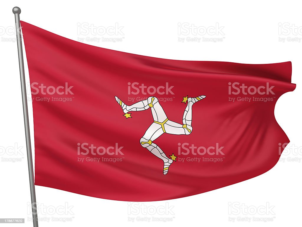 Detail Bendera Isle Of Man Nomer 9