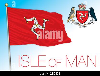 Detail Bendera Isle Of Man Nomer 18