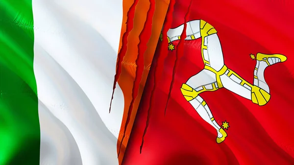 Detail Bendera Isle Of Man Nomer 19