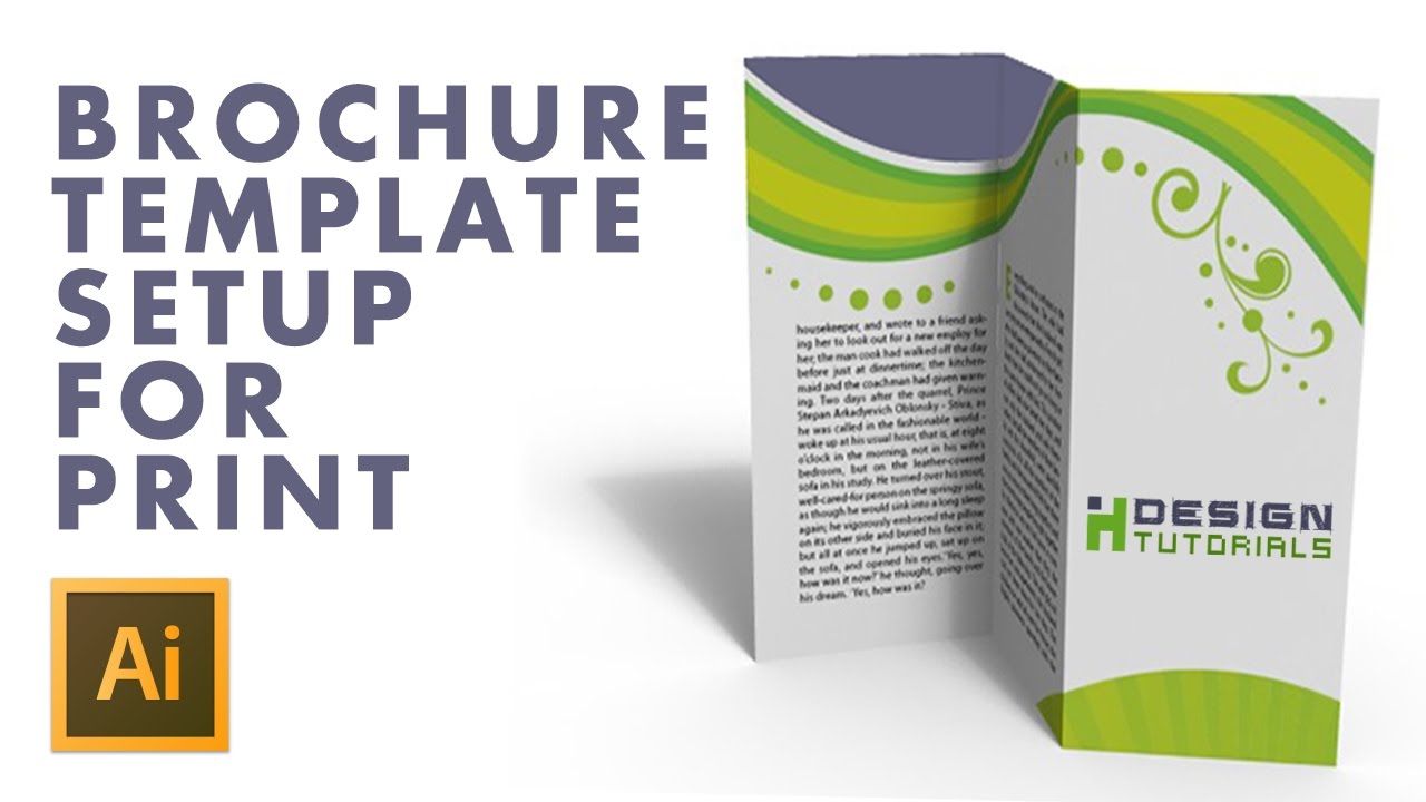 Detail Brochure Template Ai Nomer 10