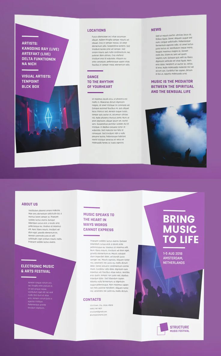 Detail Brochure Template Ai Nomer 18