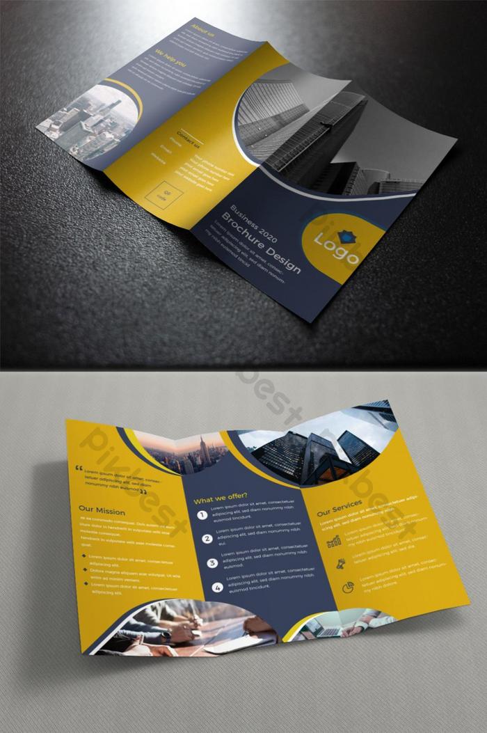 Detail Brochure Template Ai Nomer 19