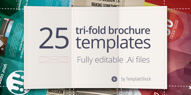 Detail Brochure Template Ai Nomer 25