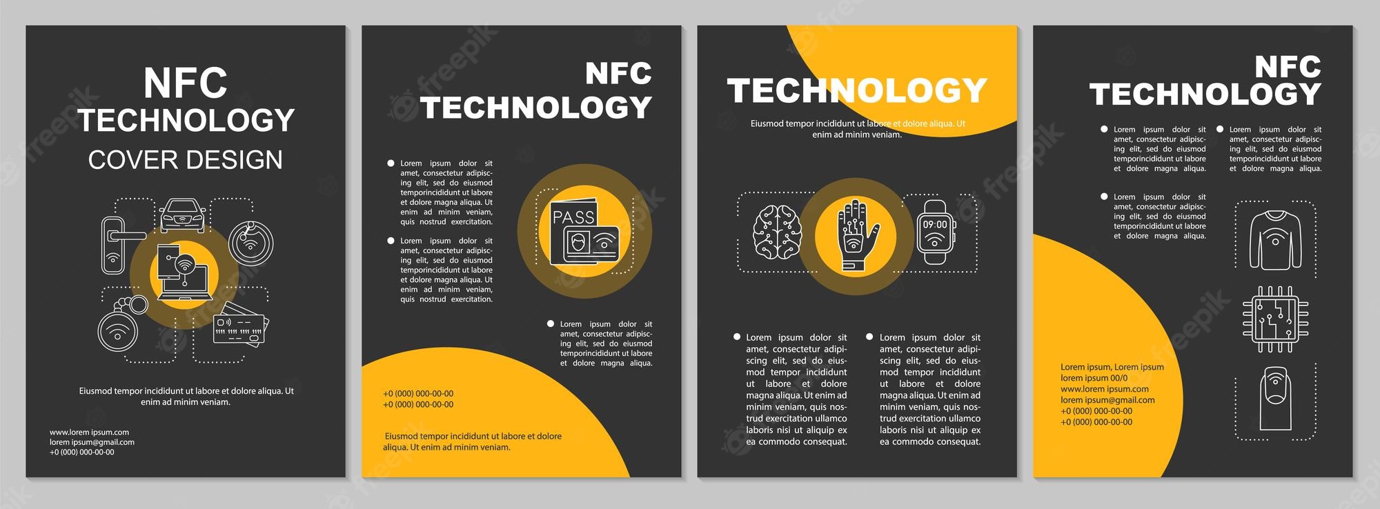 Detail Brochure Template Ai Nomer 28