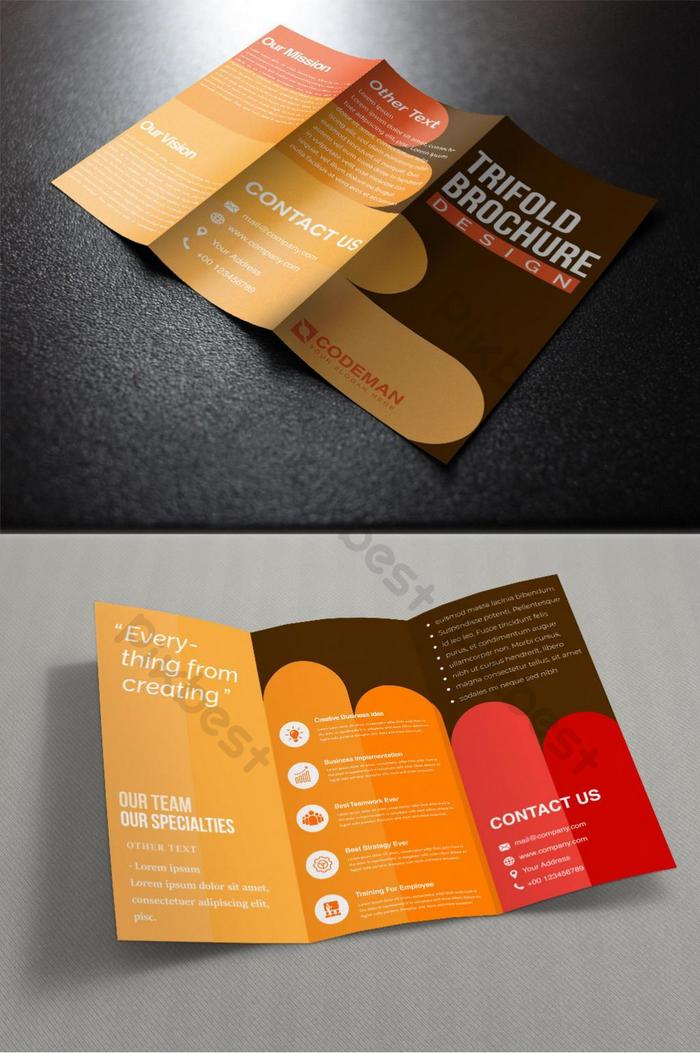 Detail Brochure Template Ai Nomer 30
