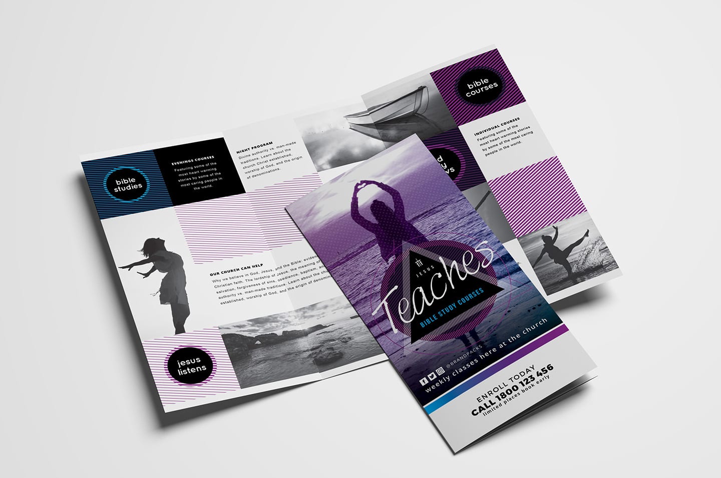 Detail Brochure Template Ai Nomer 37