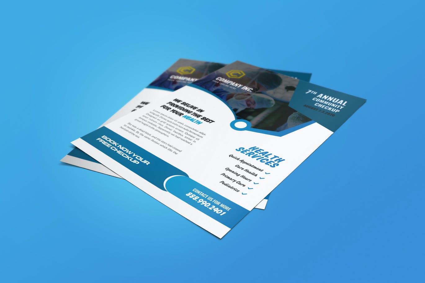 Detail Brochure Template Ai Nomer 43