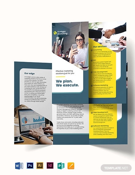 Detail Brochure Template Ai Nomer 48