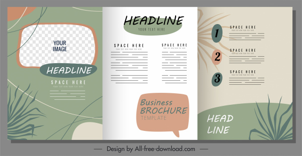 Detail Brochure Template Ai Nomer 7