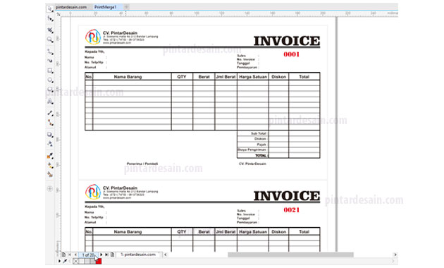 Detail Cara Membuat Kupon Dengan Coreldraw Nomer 26