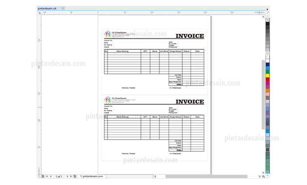 Detail Cara Membuat Kupon Dengan Coreldraw Nomer 27