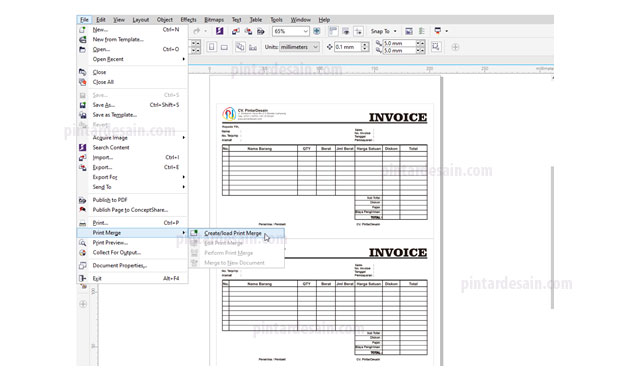 Detail Cara Membuat Kupon Dengan Coreldraw Nomer 47