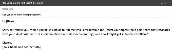 Detail Cold Recruiting Email Template Nomer 53