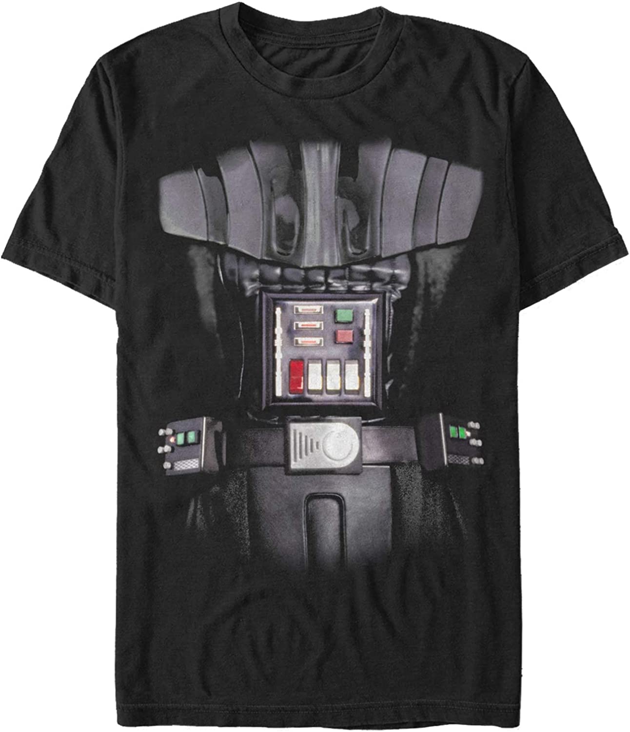 Detail Darth Vader Chest Plate T Shirt Nomer 10