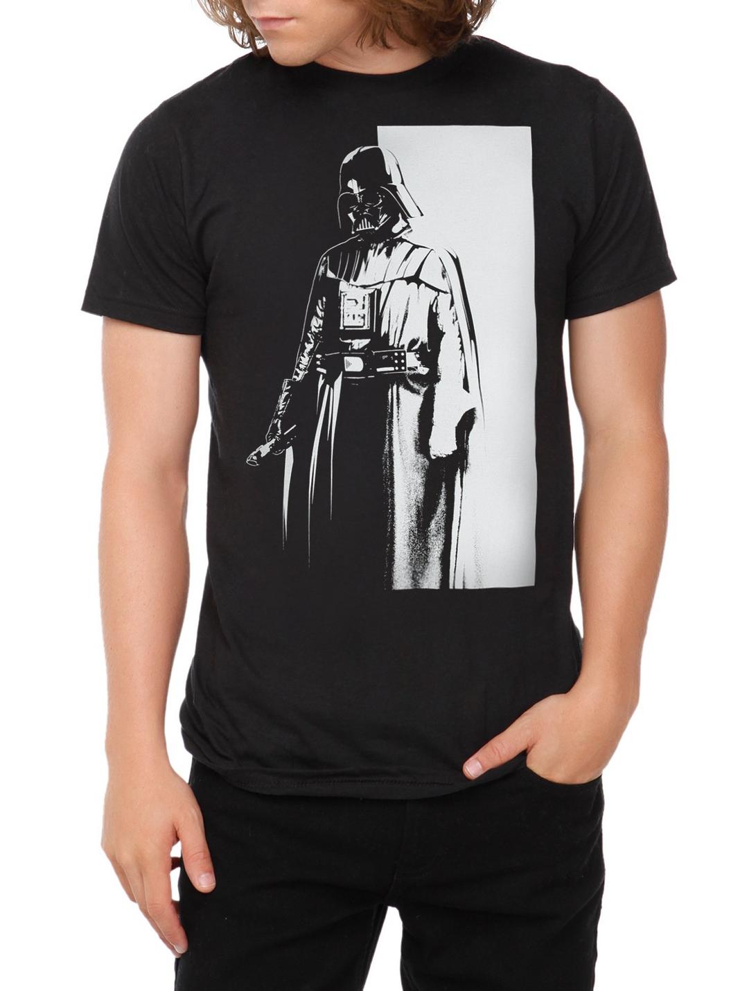 Detail Darth Vader Chest Plate T Shirt Nomer 16