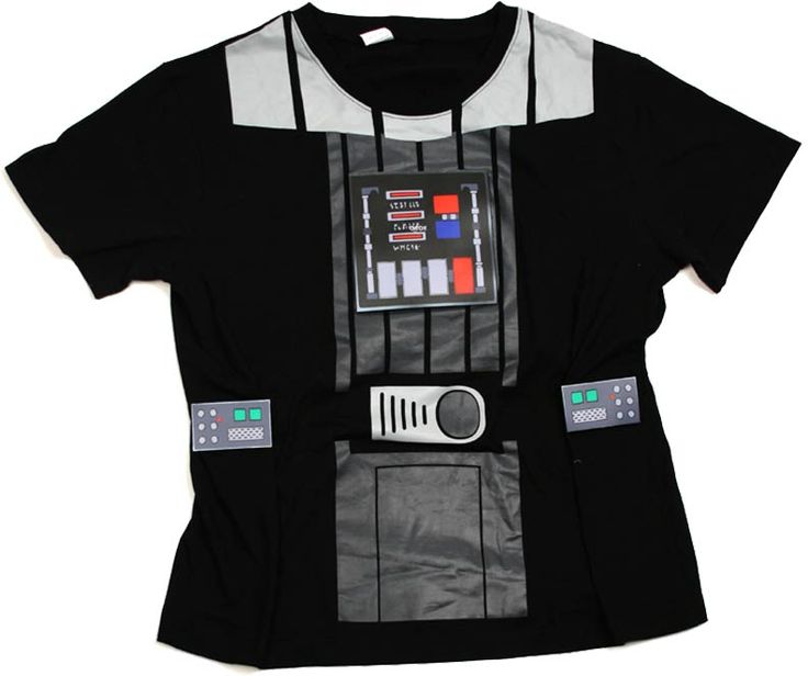 Detail Darth Vader Chest Plate T Shirt Nomer 34