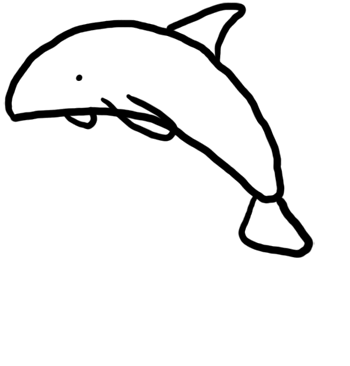 Detail Delfin Gemalt Nomer 10