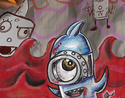 Detail Doodle Art Minion Graffiti Nomer 31