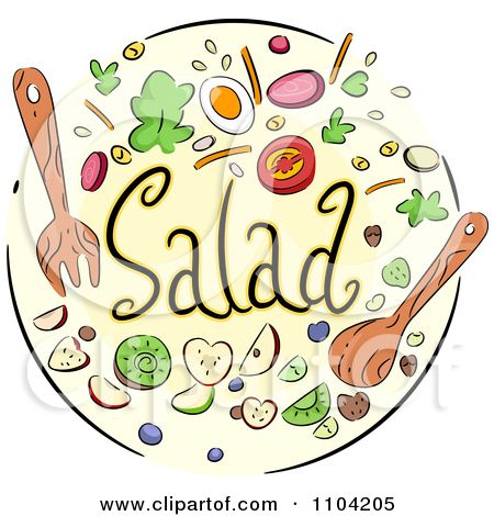 Detail Free Salad Clipart Nomer 9