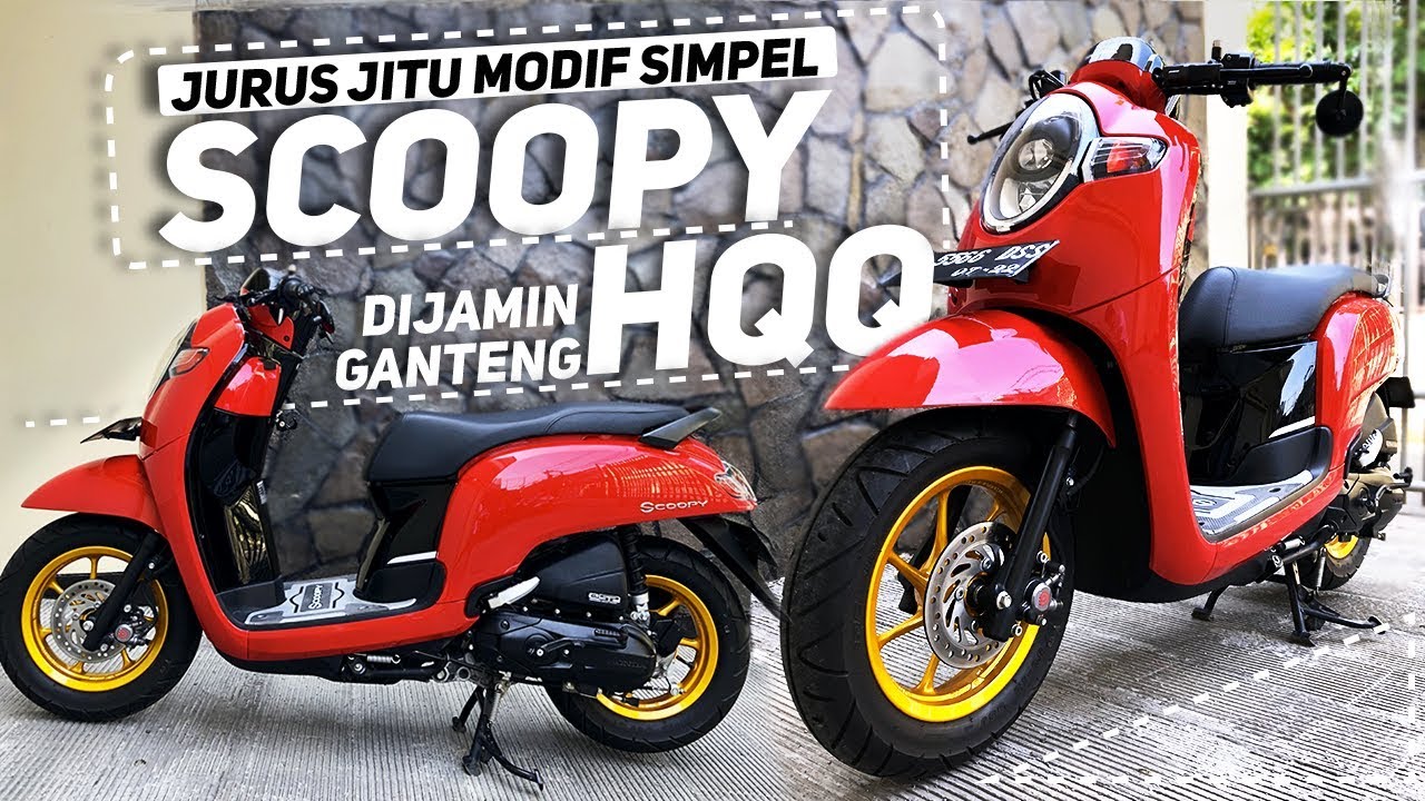 Detail Gambar Scoopy Modifikasi Keren Nomer 26