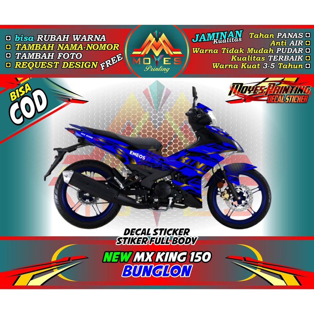 Detail Gambar Stiker Mx King Nomer 6