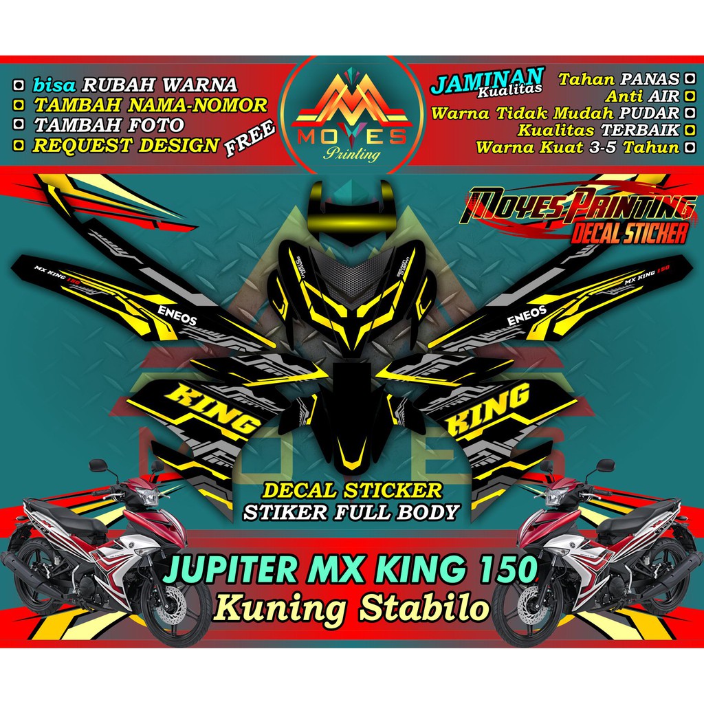 Detail Gambar Stiker Mx King Nomer 10