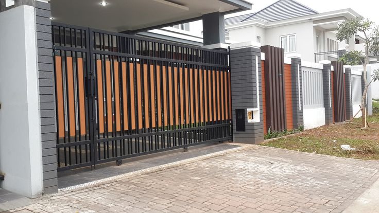 Detail Gapura Pagar Rumah Nomer 10