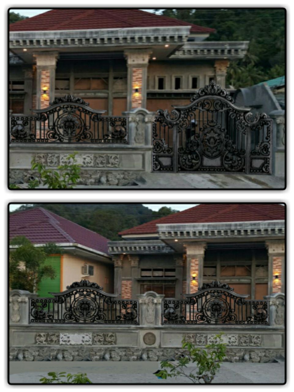 Detail Gapura Pagar Rumah Nomer 29