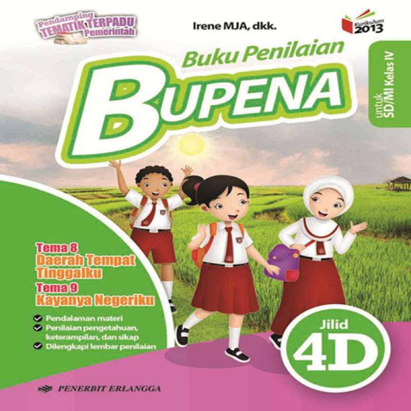 Detail Harga Buku Bupena Kelas 4 Nomer 17