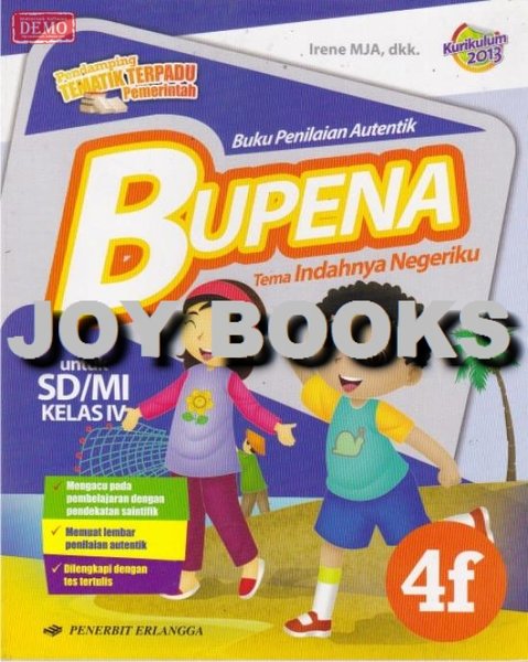 Detail Harga Buku Bupena Kelas 4 Nomer 37