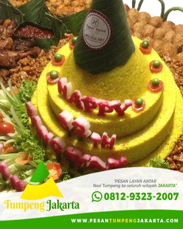 Detail Hiasan Tumpeng Ultah Nomer 33