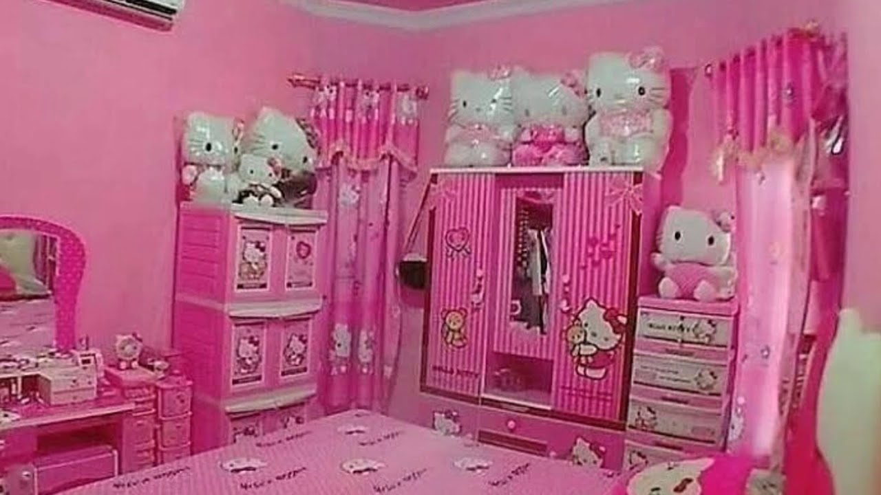 Kamar Sederhana Hello Kitty - KibrisPDR
