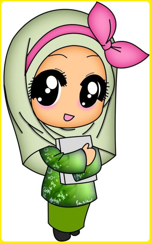 Detail Kartun Anak Muslim Belajar Di Kelas Nomer 23