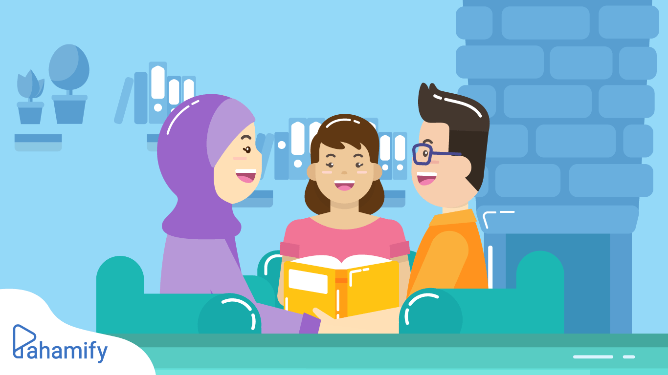 Detail Kartun Anak Muslim Belajar Di Kelas Nomer 41