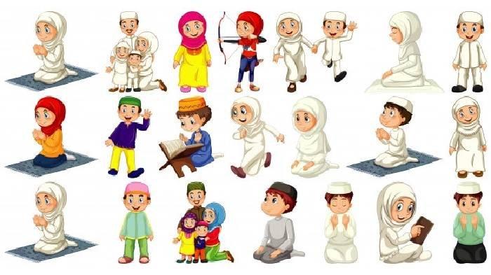 Detail Kartun Anak Muslim Belajar Di Kelas Nomer 47