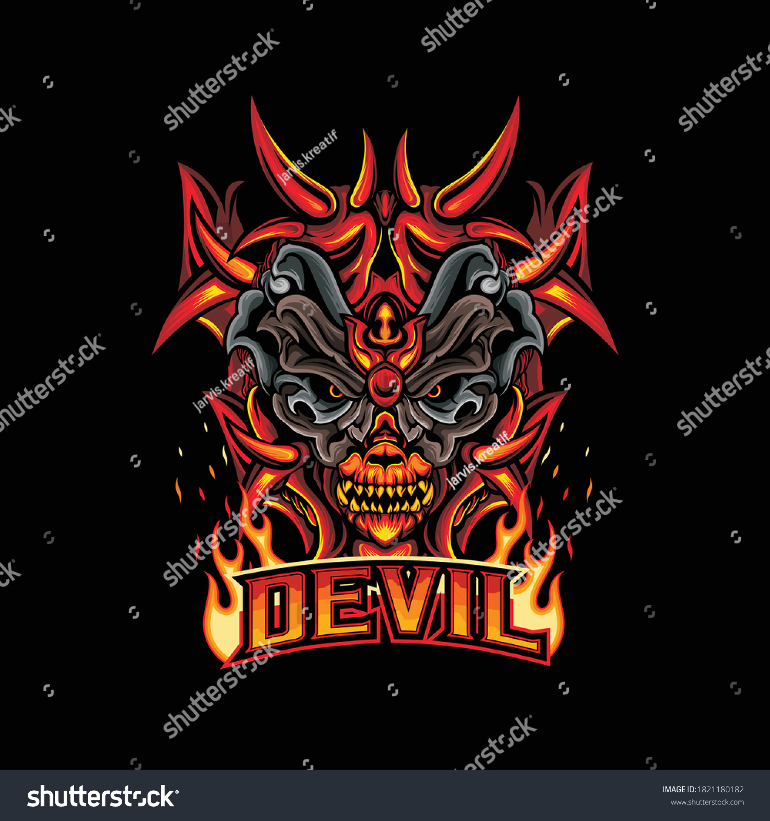 Detail Logo Devil Nomer 42