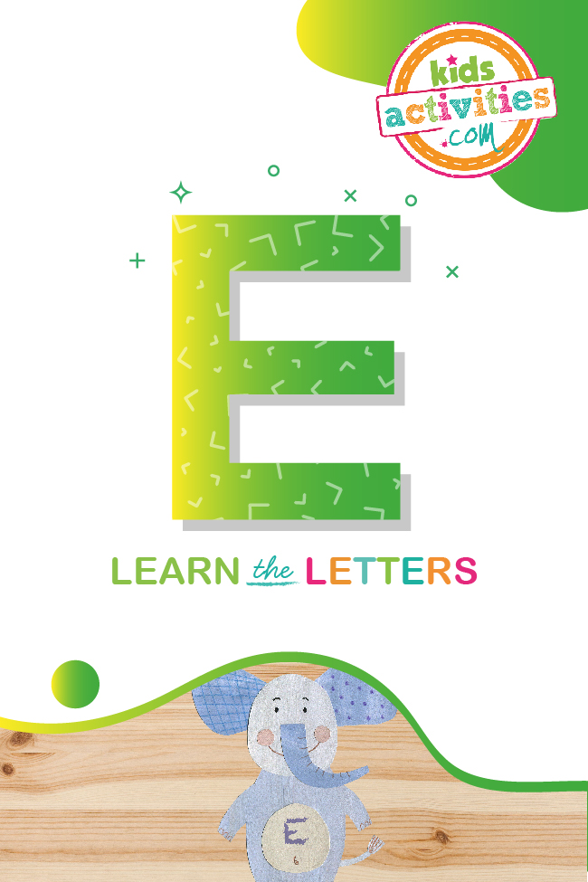 Detail Picture Of Letter E Nomer 22