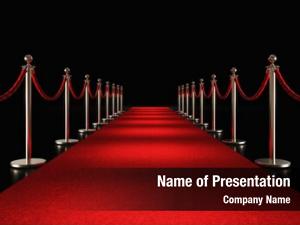 Detail Red Carpet Powerpoint Template Nomer 23