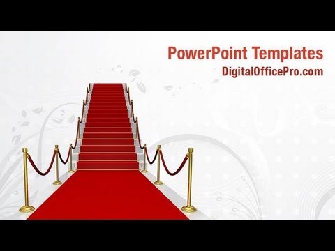 Detail Red Carpet Powerpoint Template Nomer 30