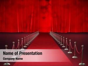 Detail Red Carpet Powerpoint Template Nomer 47