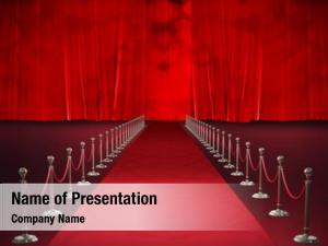 Detail Red Carpet Powerpoint Template Nomer 47