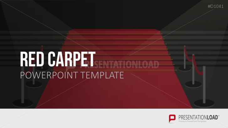 Detail Red Carpet Powerpoint Template Nomer 48