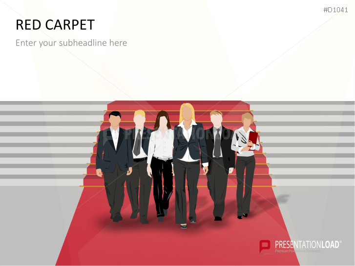 Detail Red Carpet Powerpoint Template Nomer 52