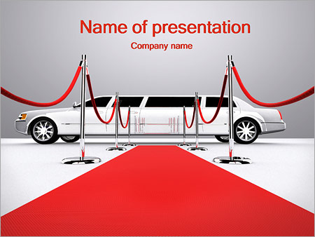 Detail Red Carpet Powerpoint Template Nomer 10