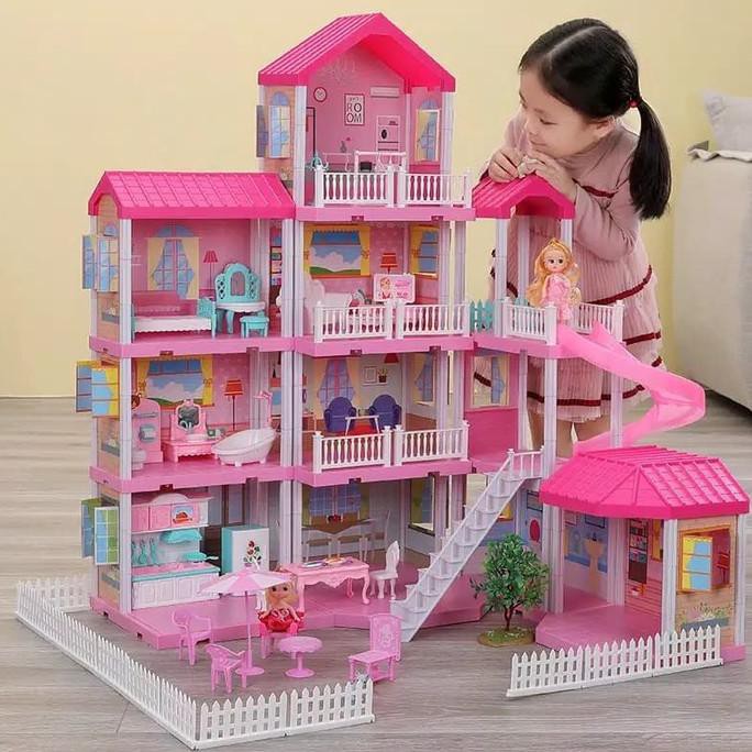 Detail Rumah Mainan Barbie Lengkap Nomer 15