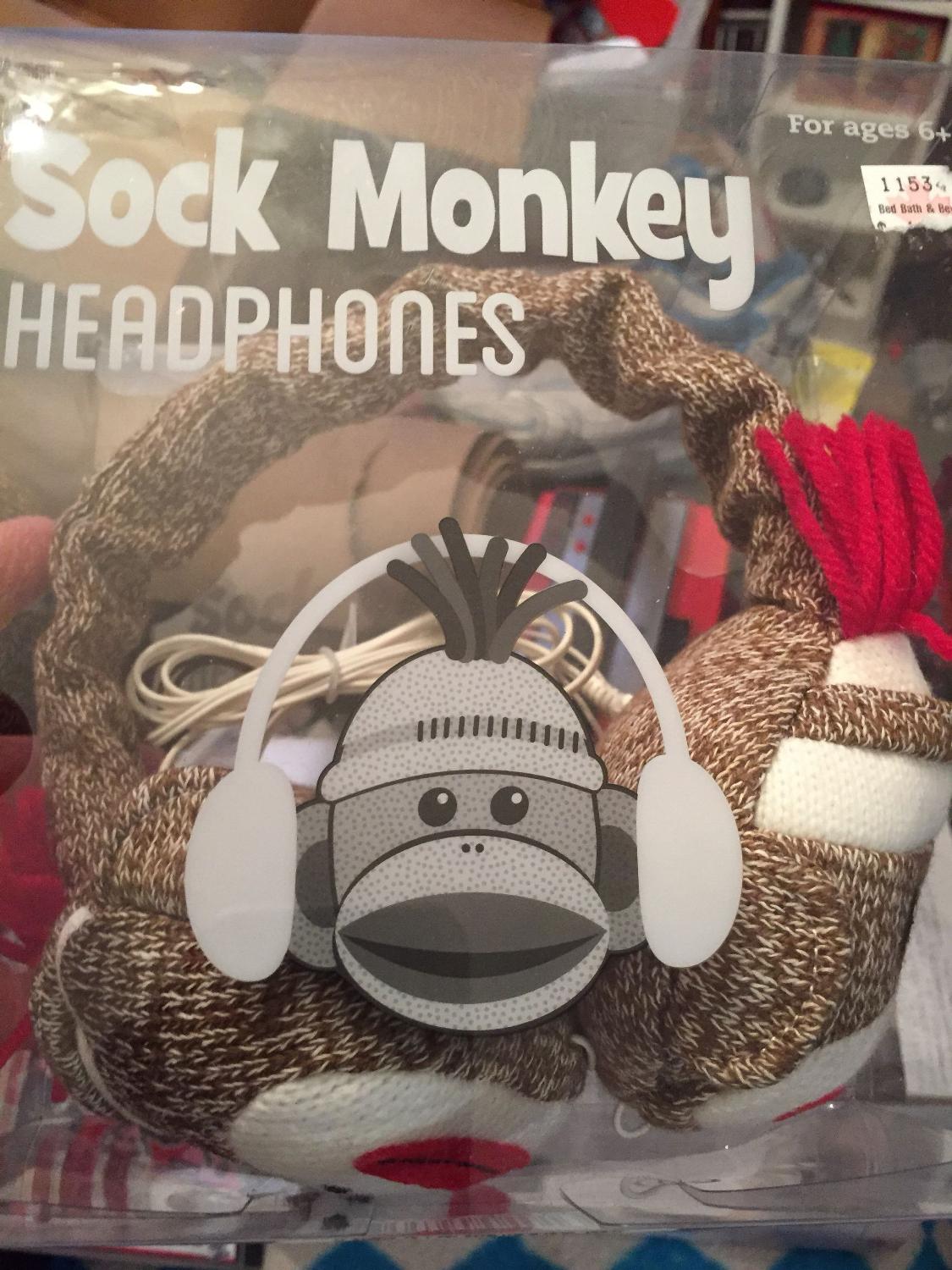 Detail Sock Monkey Headphones Nomer 36