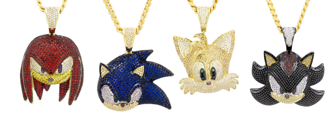 Detail Sonic The Hedgehog Diamond Chain Nomer 9