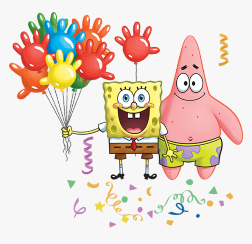 Spongebob Birthday Png - KibrisPDR